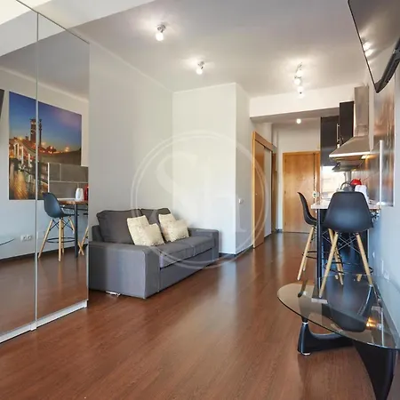 Moderno Estudio En Eixample Apartman Barcelona