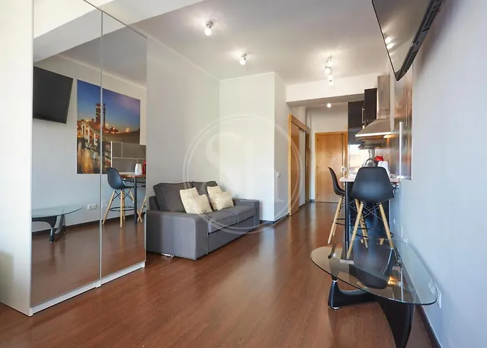 Moderno Estudio En Eixample Daire Barselona
